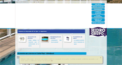 Desktop Screenshot of hidropoolpiscinas.com